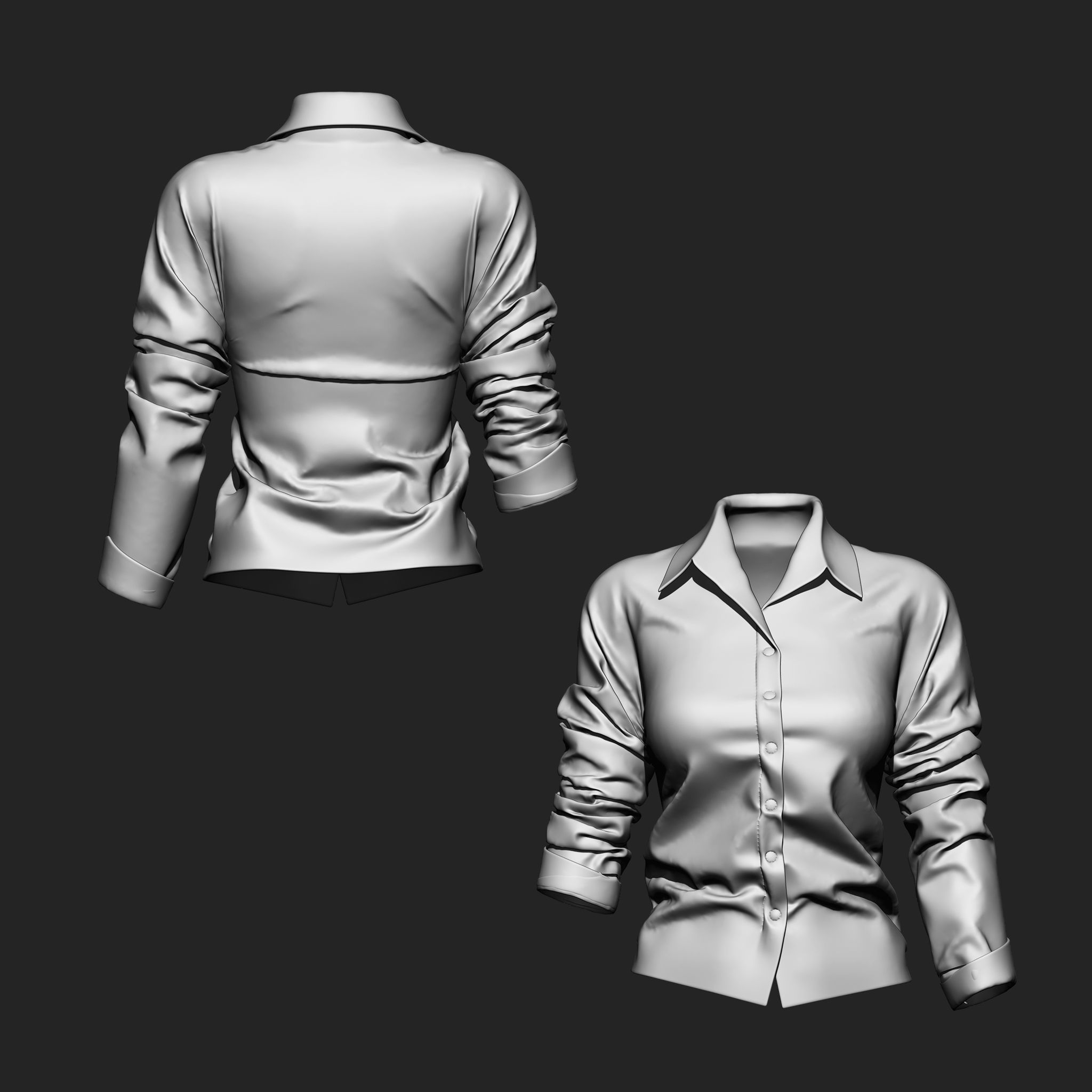 Clothes Collection IMM Brush Pack 17 in One Vol 3 3D model | CGTrader