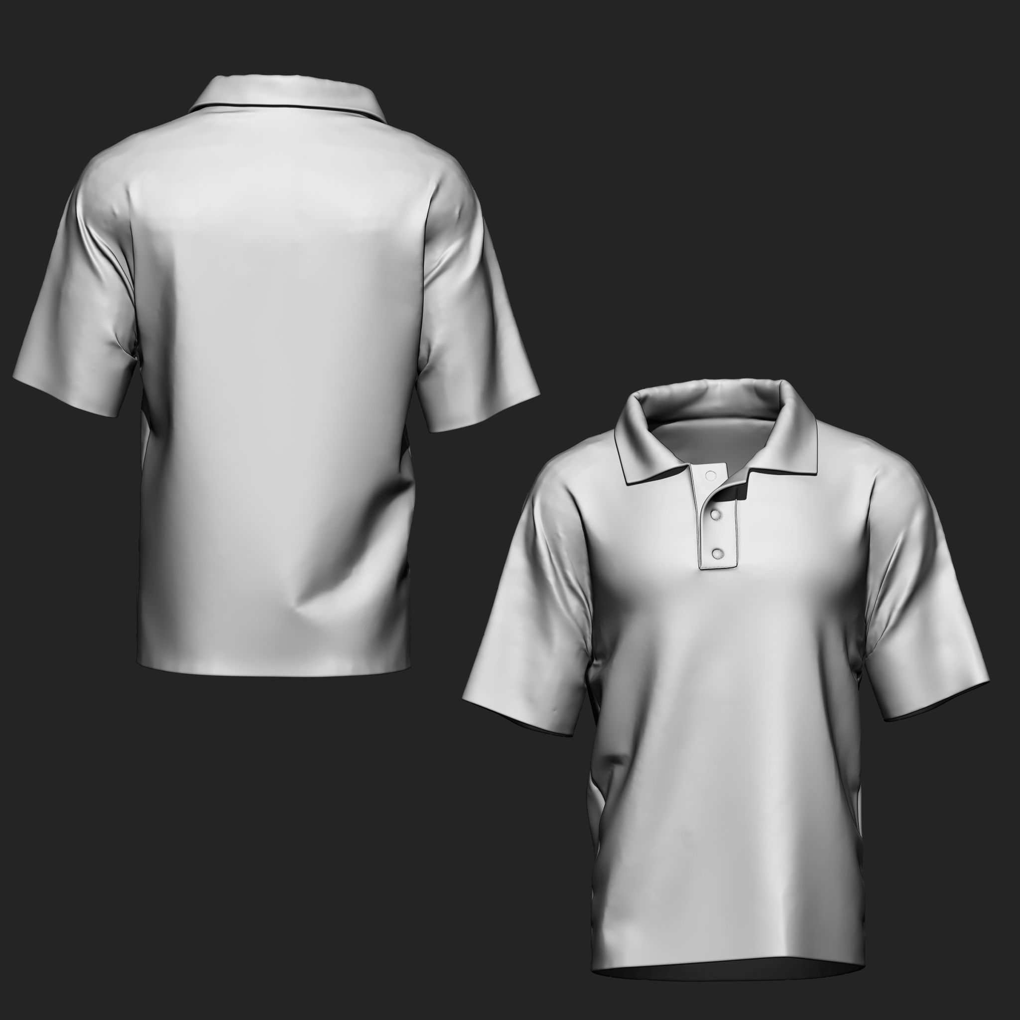 Clothes Collection IMM Brush Pack 17 in One Vol 3 3D model | CGTrader