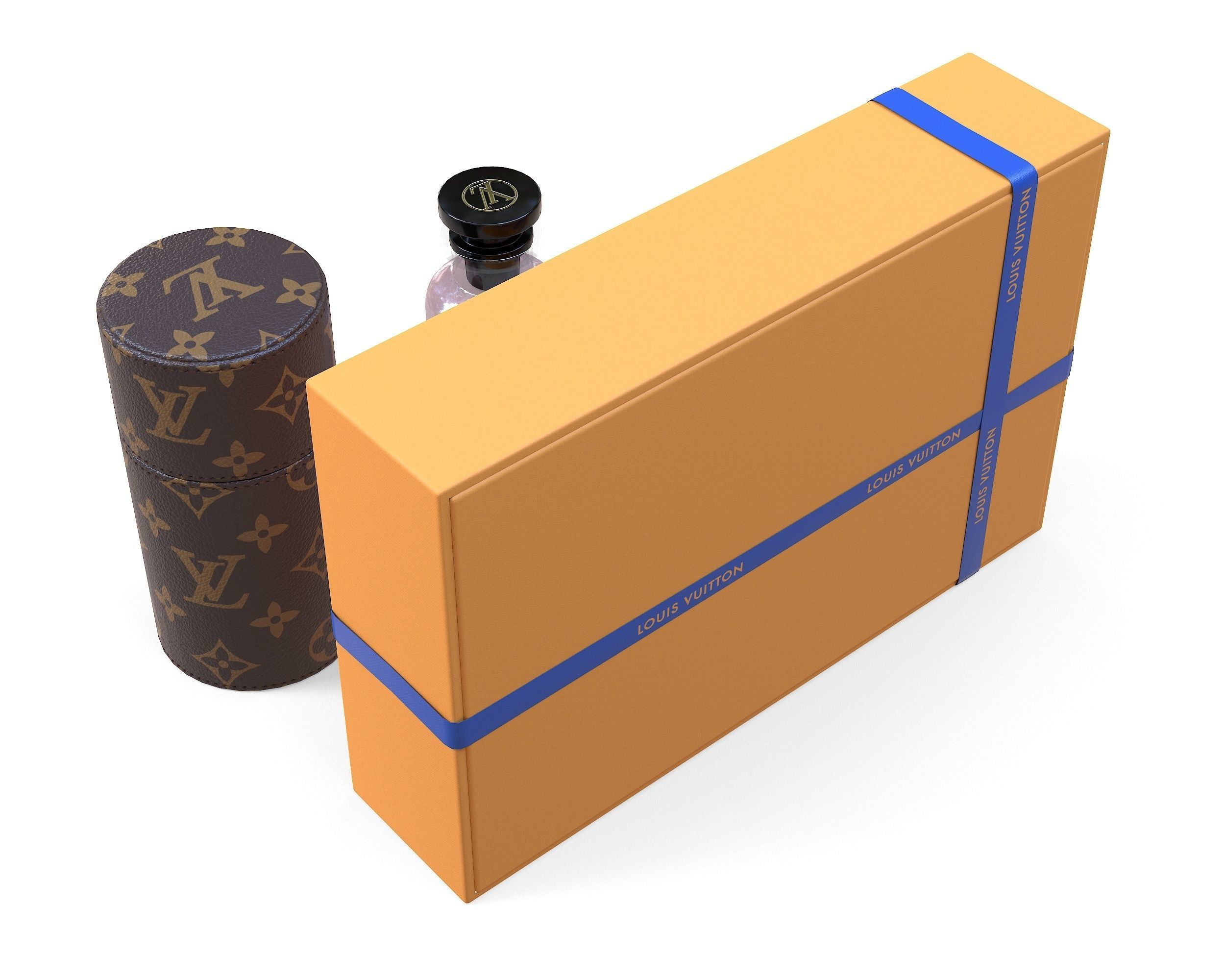 Louis Vuitton LV Travel Spell On You Parfum set Low-poly 3D model_5