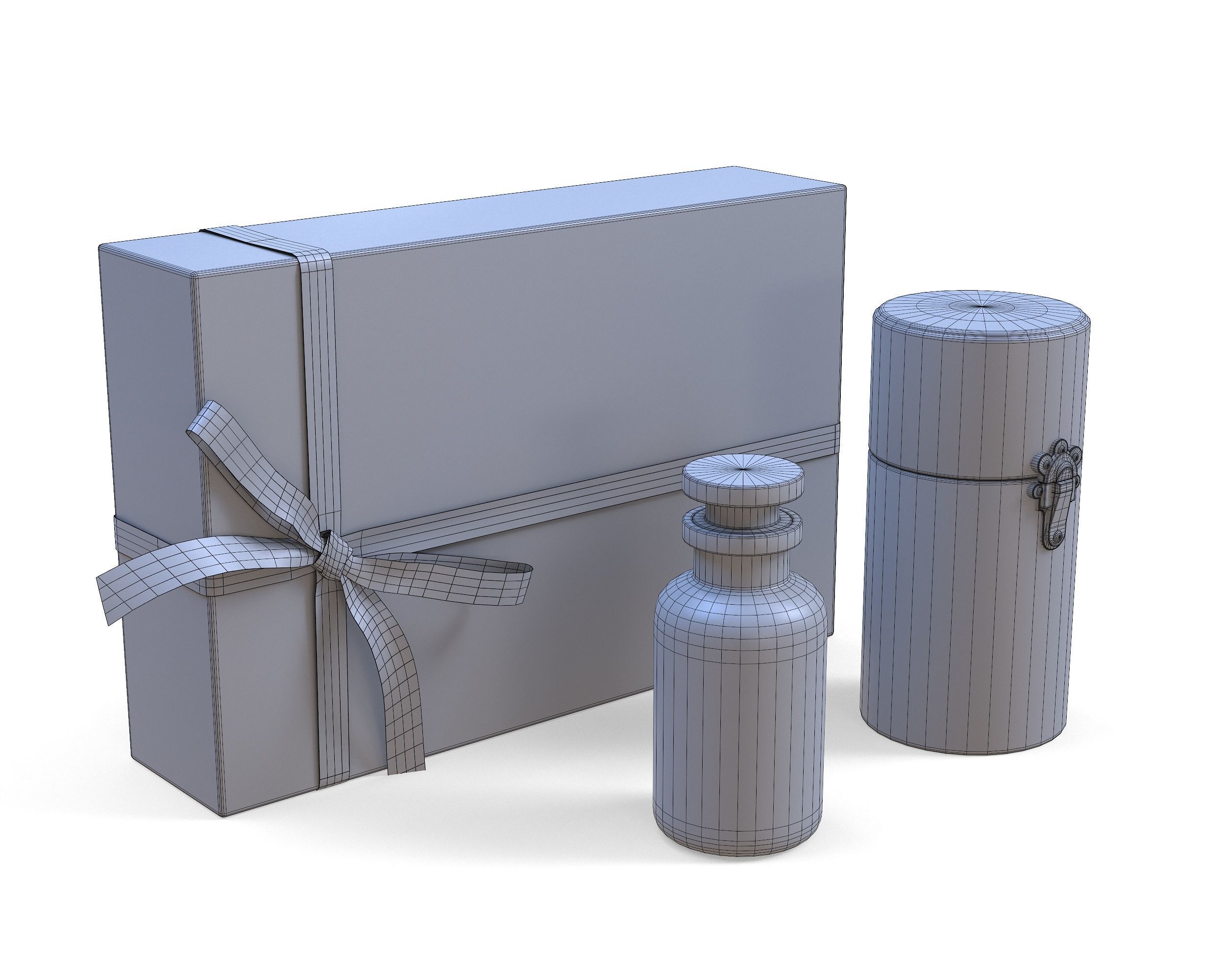 Louis Vuitton LV Travel Spell On You Parfum set Low-poly 3D model_7