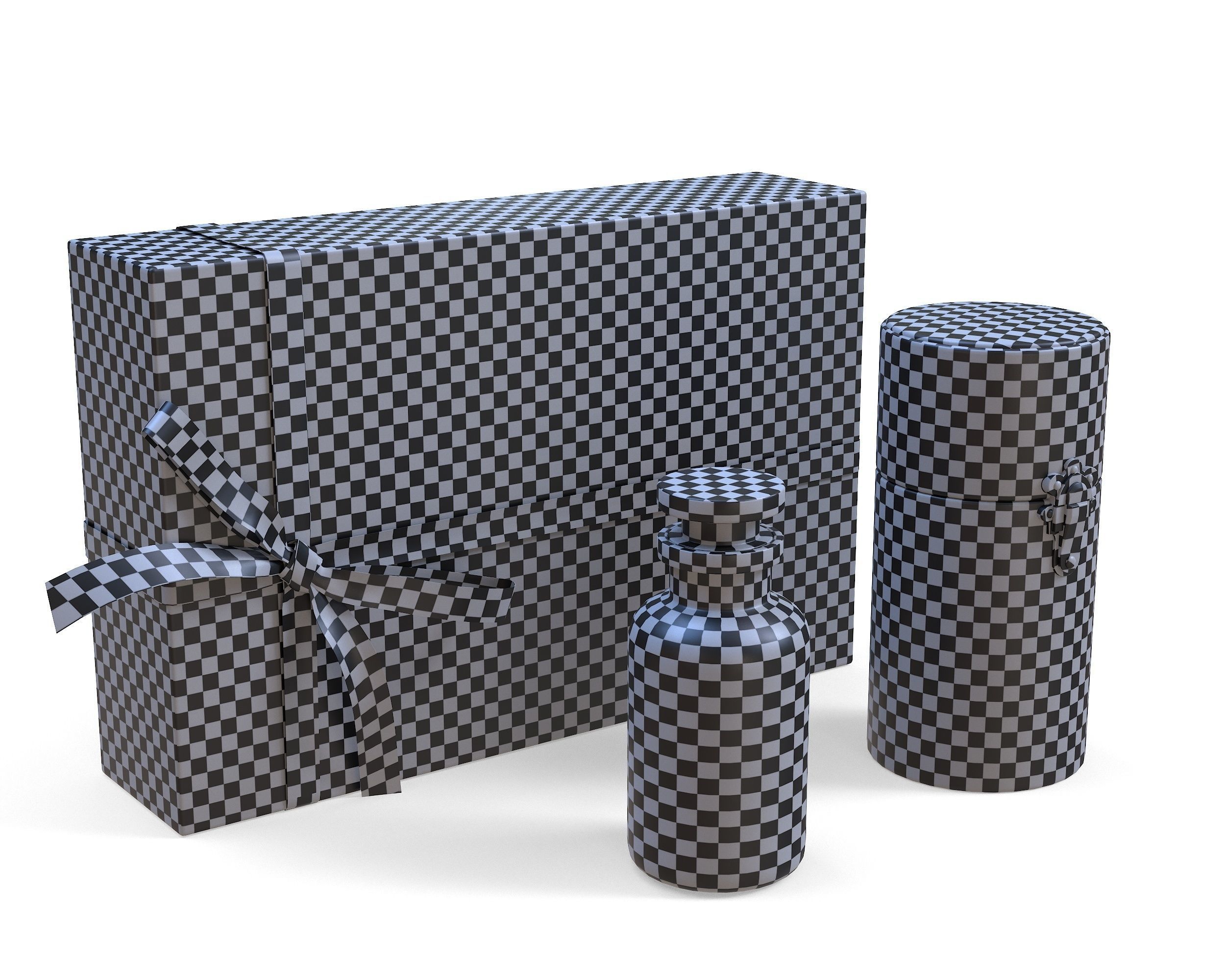 Louis Vuitton LV Travel Spell On You Parfum set Low-poly 3D model_8