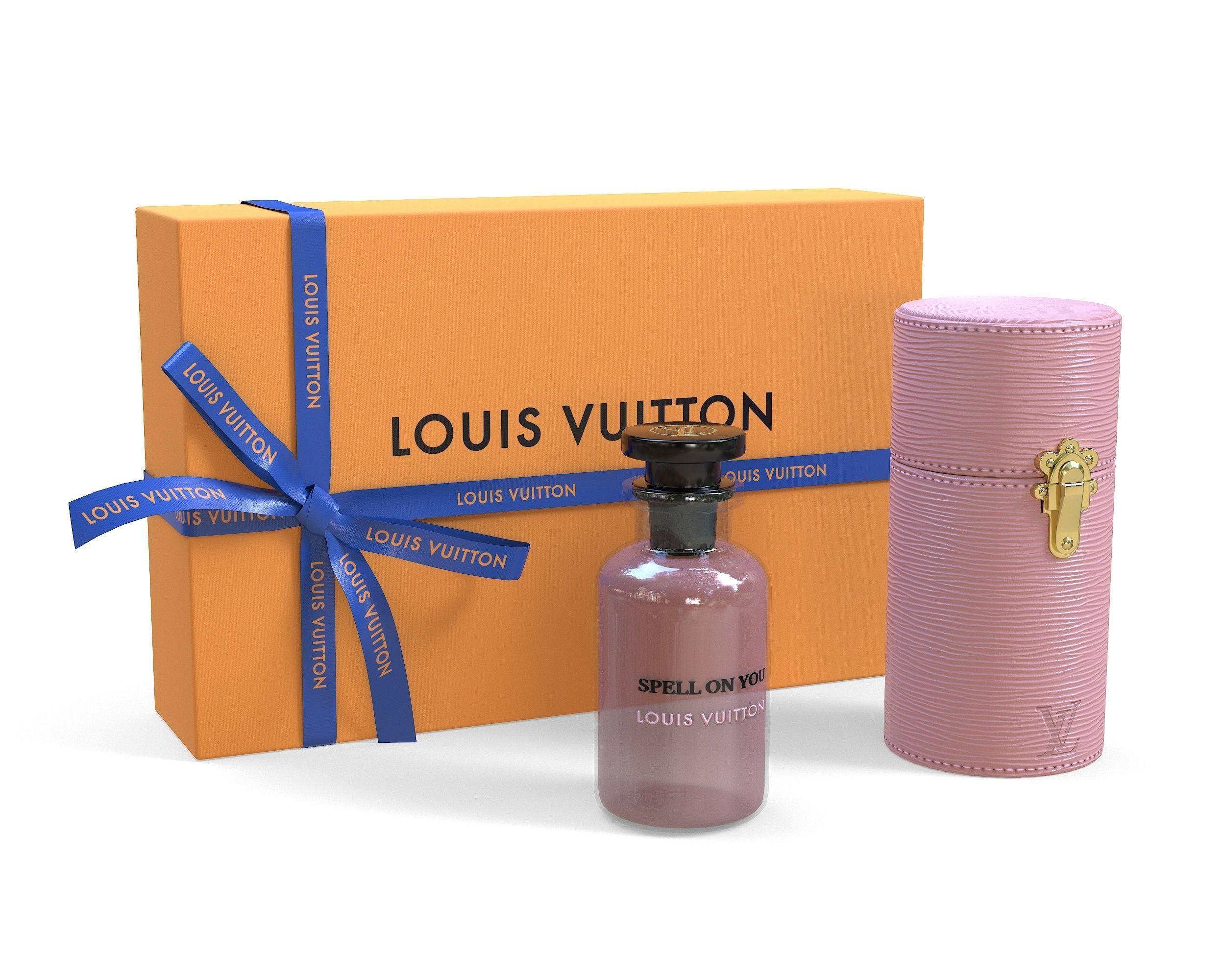Louis Vuitton LV Travel Spell On You Parfum set Low-poly 3D model_1