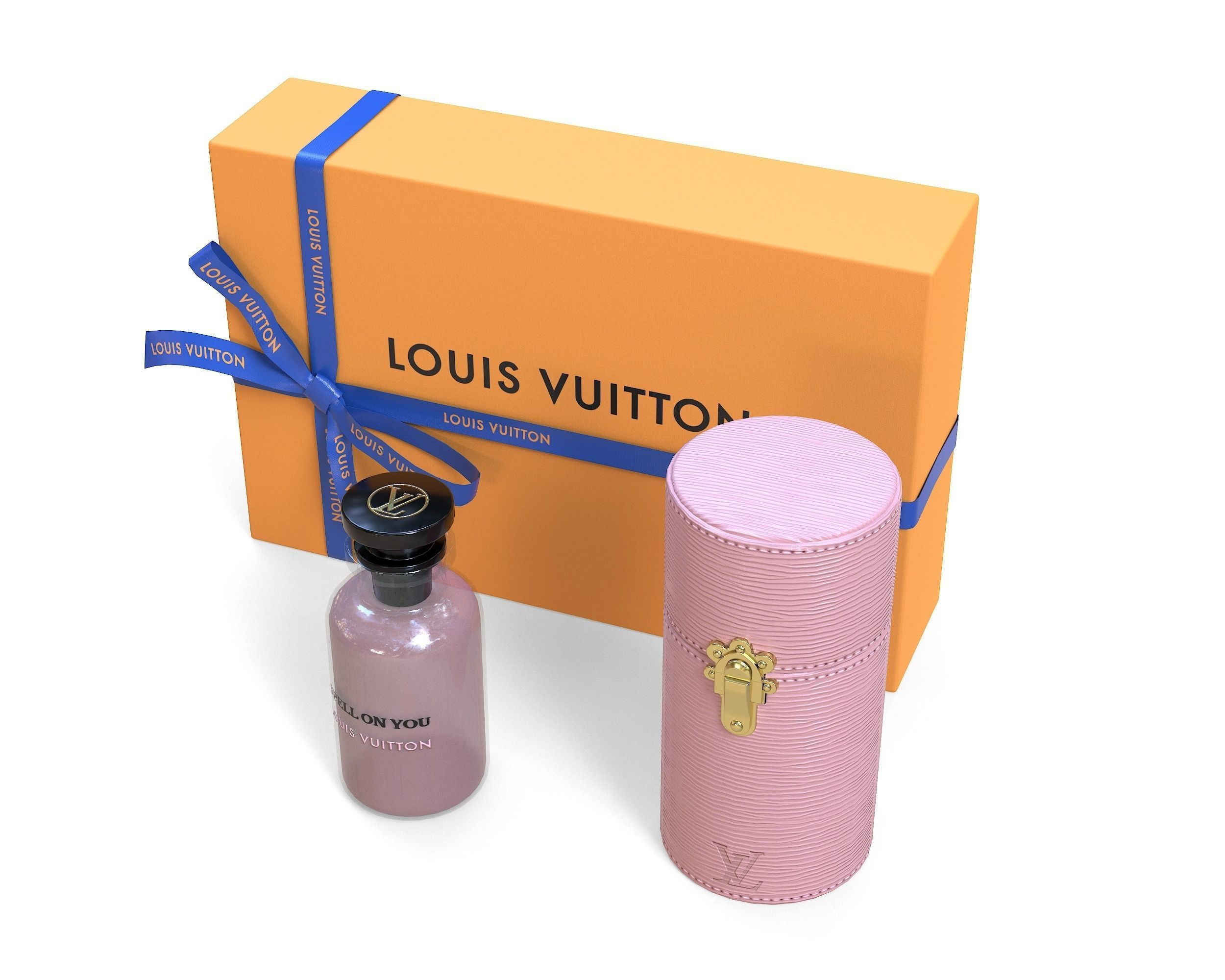 Louis Vuitton LV Travel Spell On You Parfum set Low-poly 3D model_3