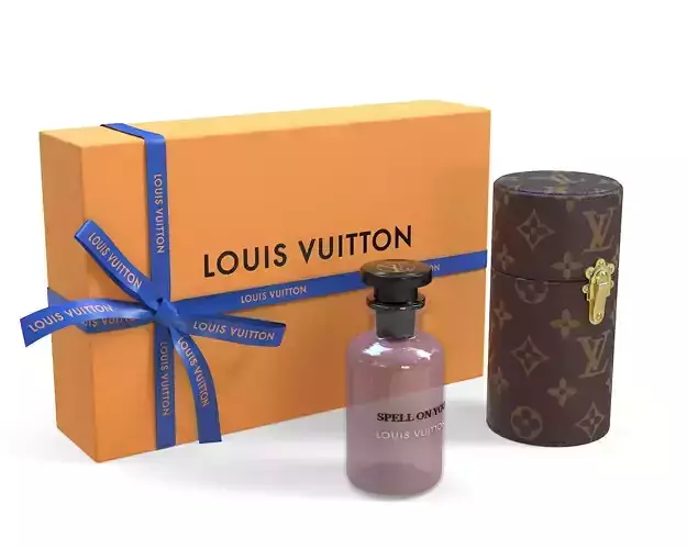 Louis Vuitton LV Travel Spell On You Parfum set Low-poly 3D model