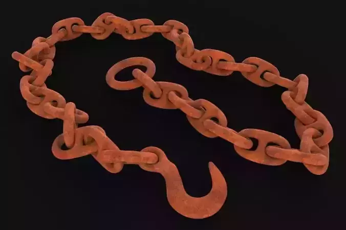 The Chain with loop 3D model