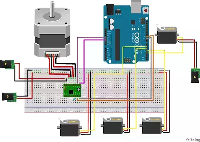 Robotic Arm-Iron Grip