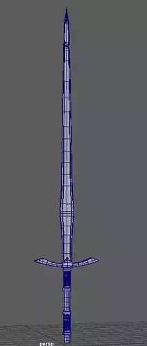 Generic Low Poly Sword