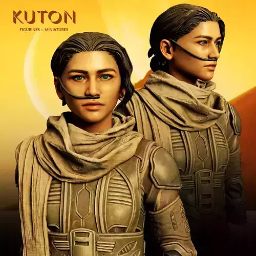 Chani - Dune  3D print model