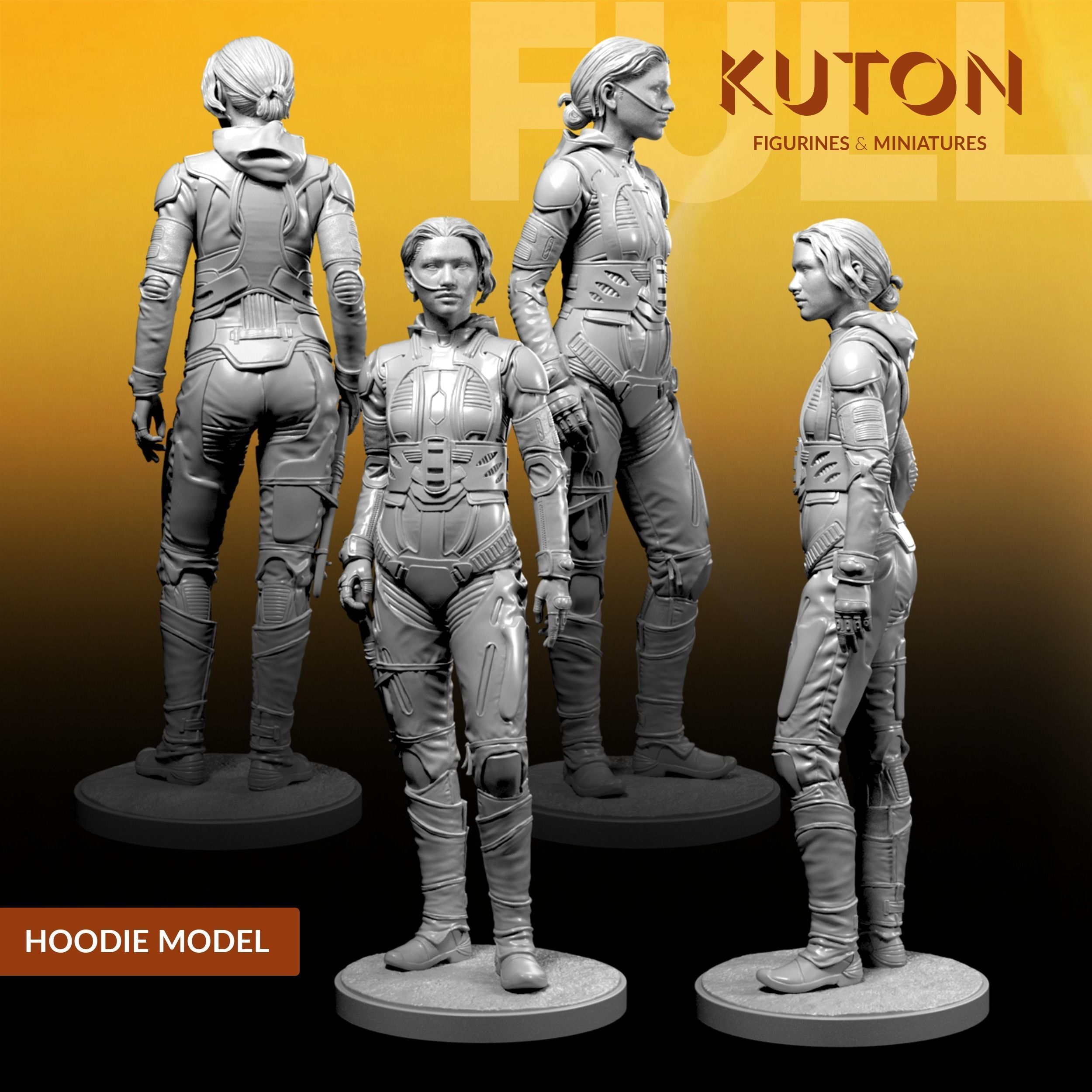 Chani - Dune 3D model 3D printable | CGTrader
