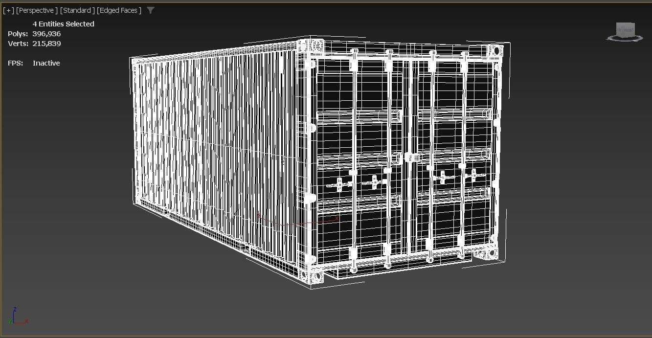 Shipping Container 3D model_6