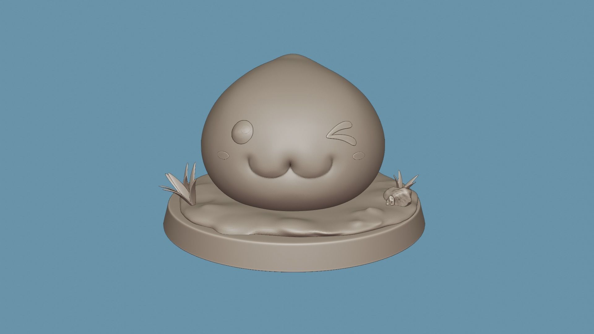 PORING FROM RAGNAROK ONLINE MMORPG 3D print model_11