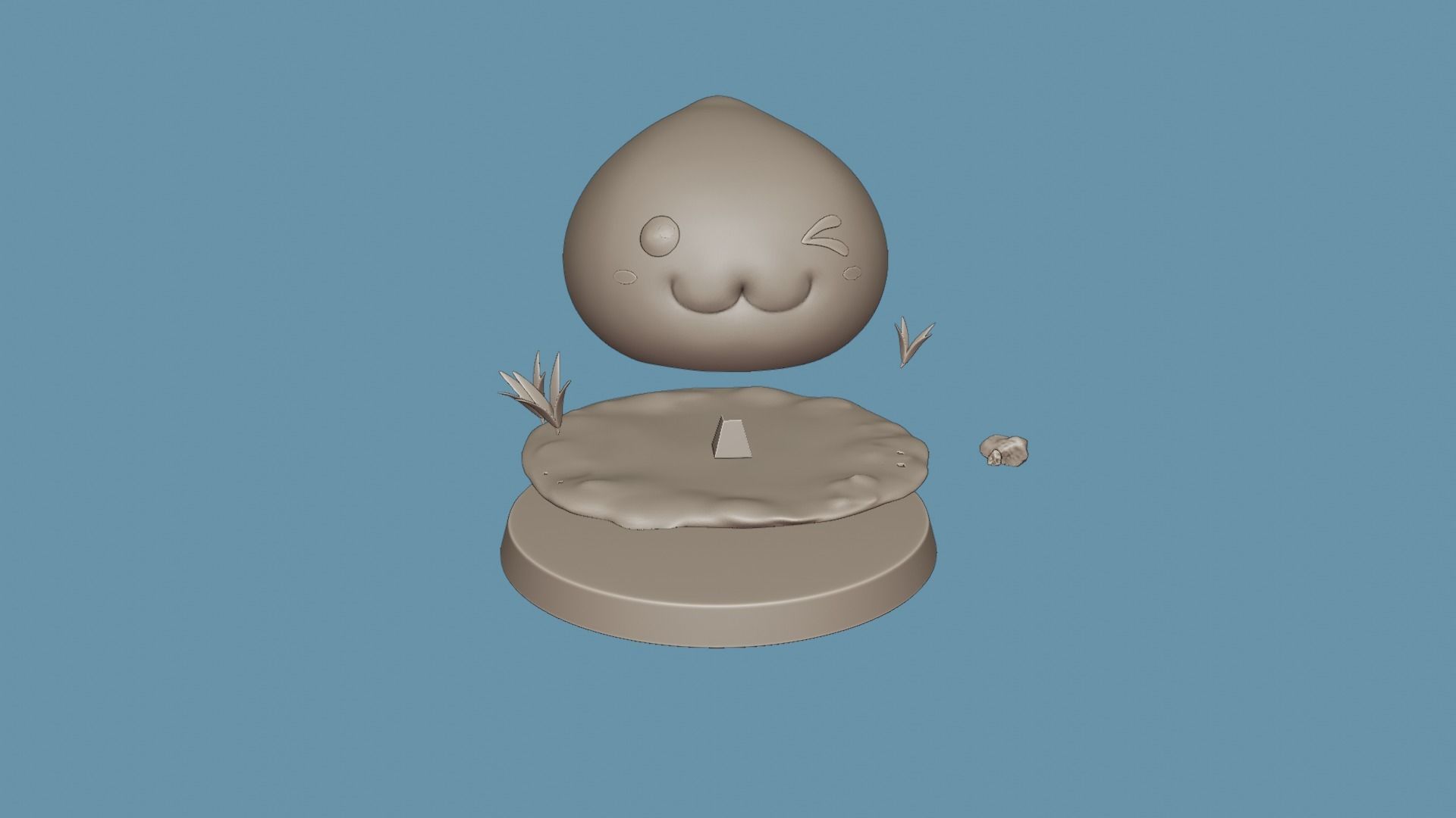 PORING FROM RAGNAROK ONLINE MMORPG 3D print model_13