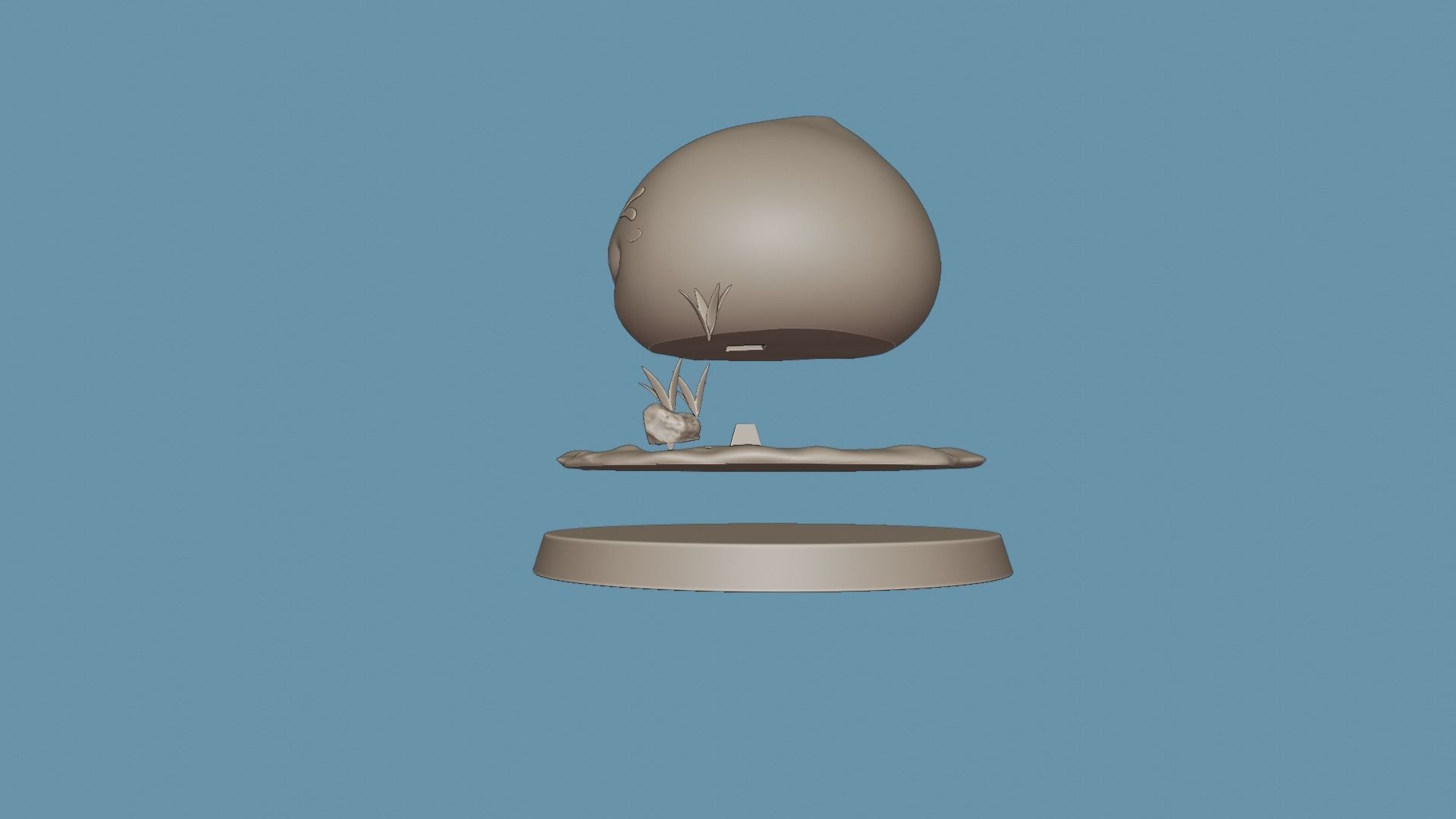 PORING FROM RAGNAROK ONLINE MMORPG 3D print model_6