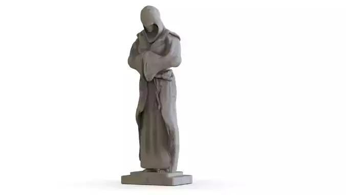 The Monk Statue 