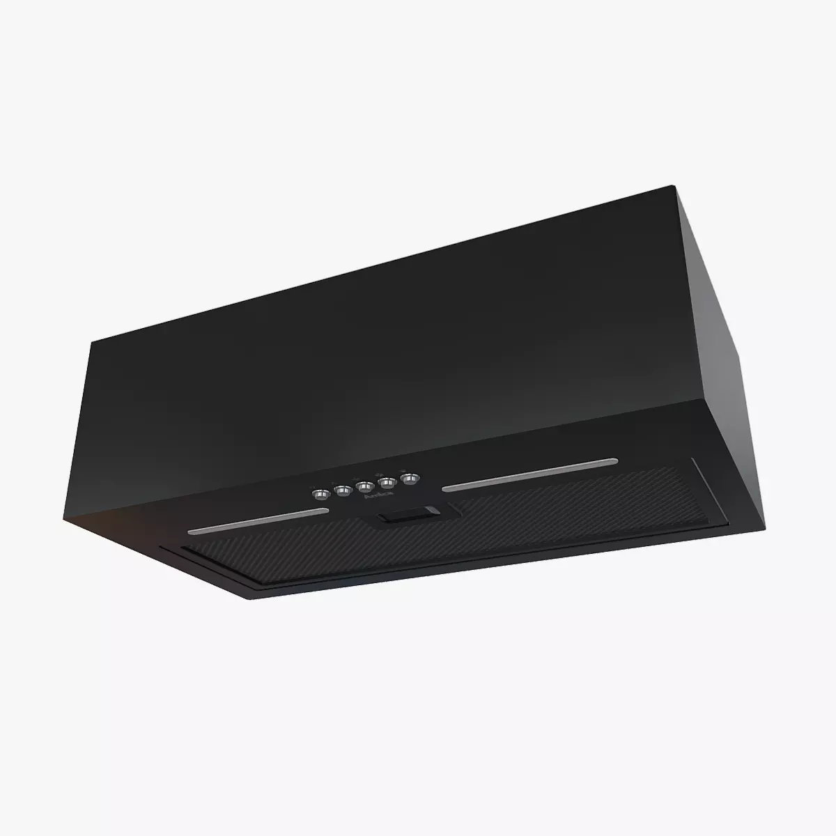 Hood Amica OMP6253BG Black 3D Model Low-poly 3D model_0