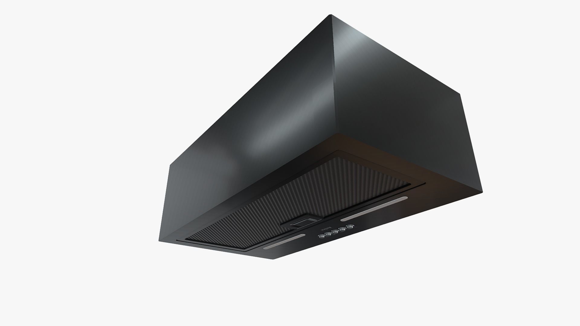 Hood Amica OMP6253BG Black 3D Model Low-poly 3D model_4