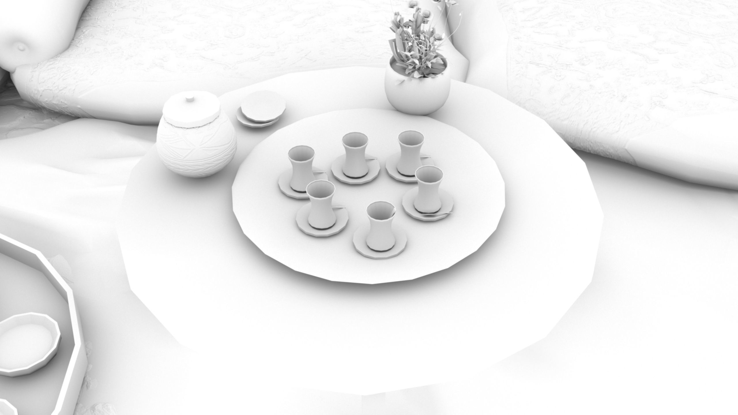 Arab mud room 3D model_18