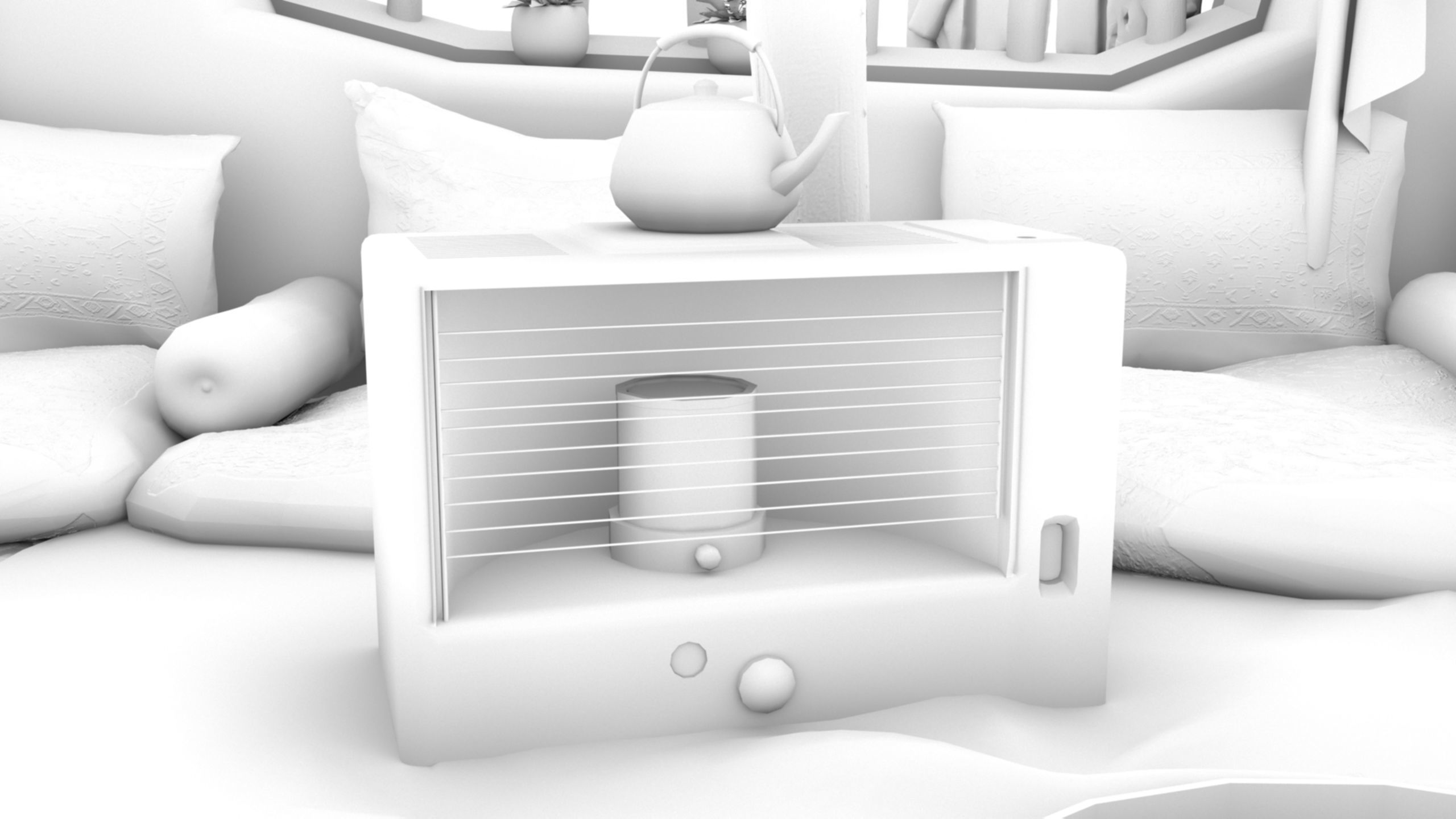 Arab mud room 3D model_20