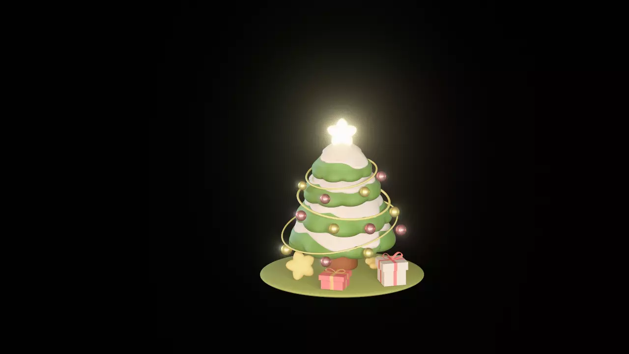 christmas tree Free 3D model