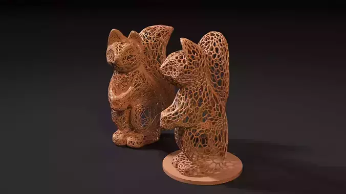 Squirrel figurine