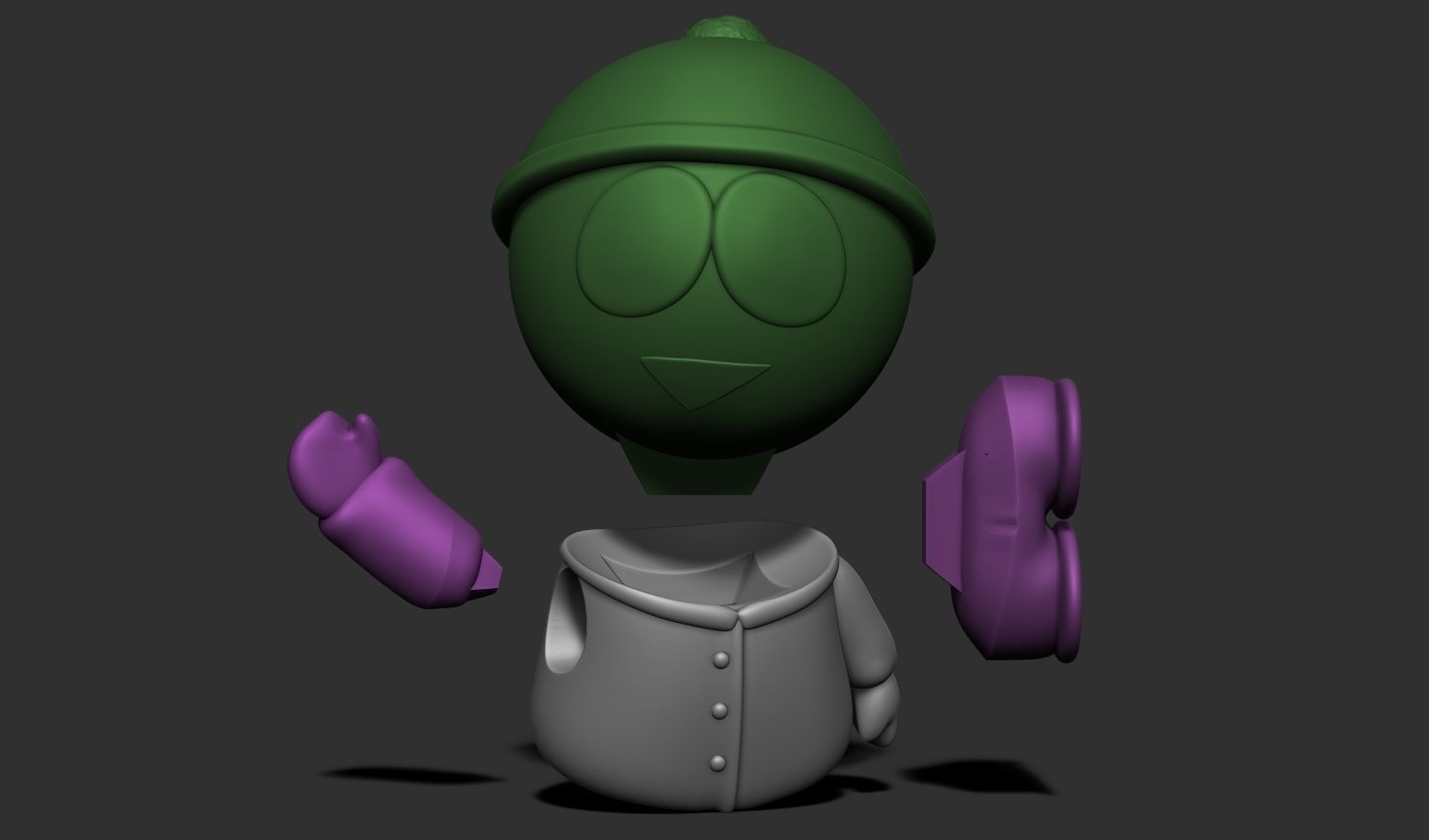 SOUTH PARK Figurines Boys 1 3D print model_8