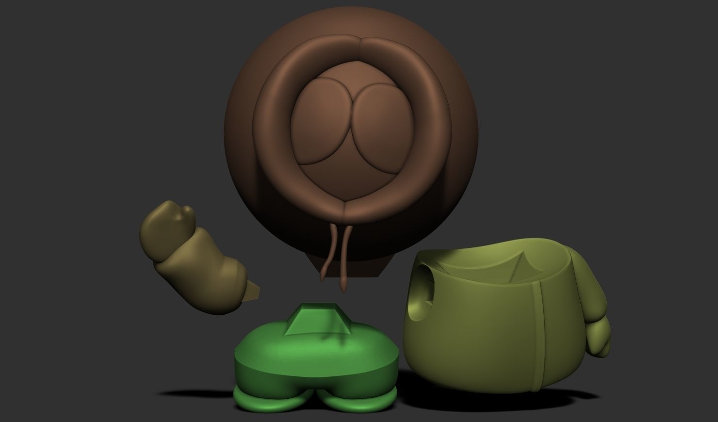 SOUTH PARK Figurines Boys 1 3D print model_7