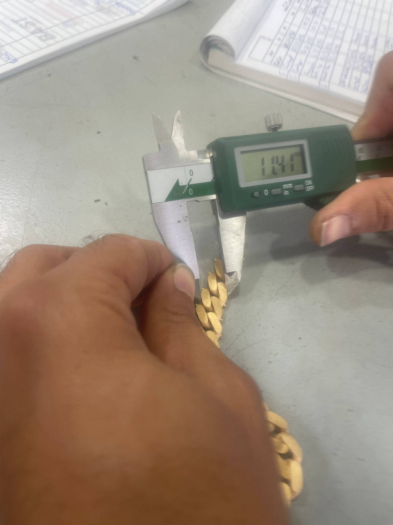 11mm gourmet bracelet-cuban chain 3D print model_6