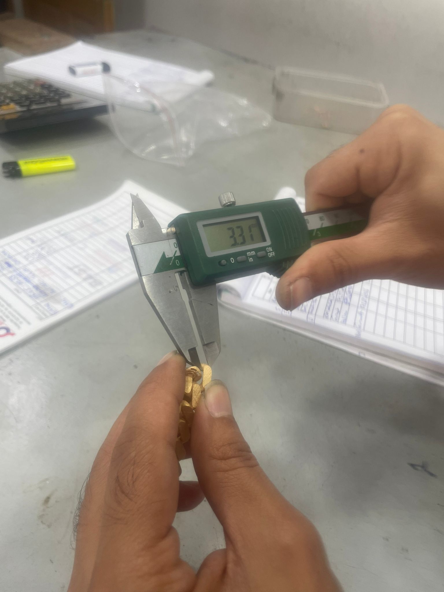 11mm gourmet bracelet-cuban chain 3D print model_7