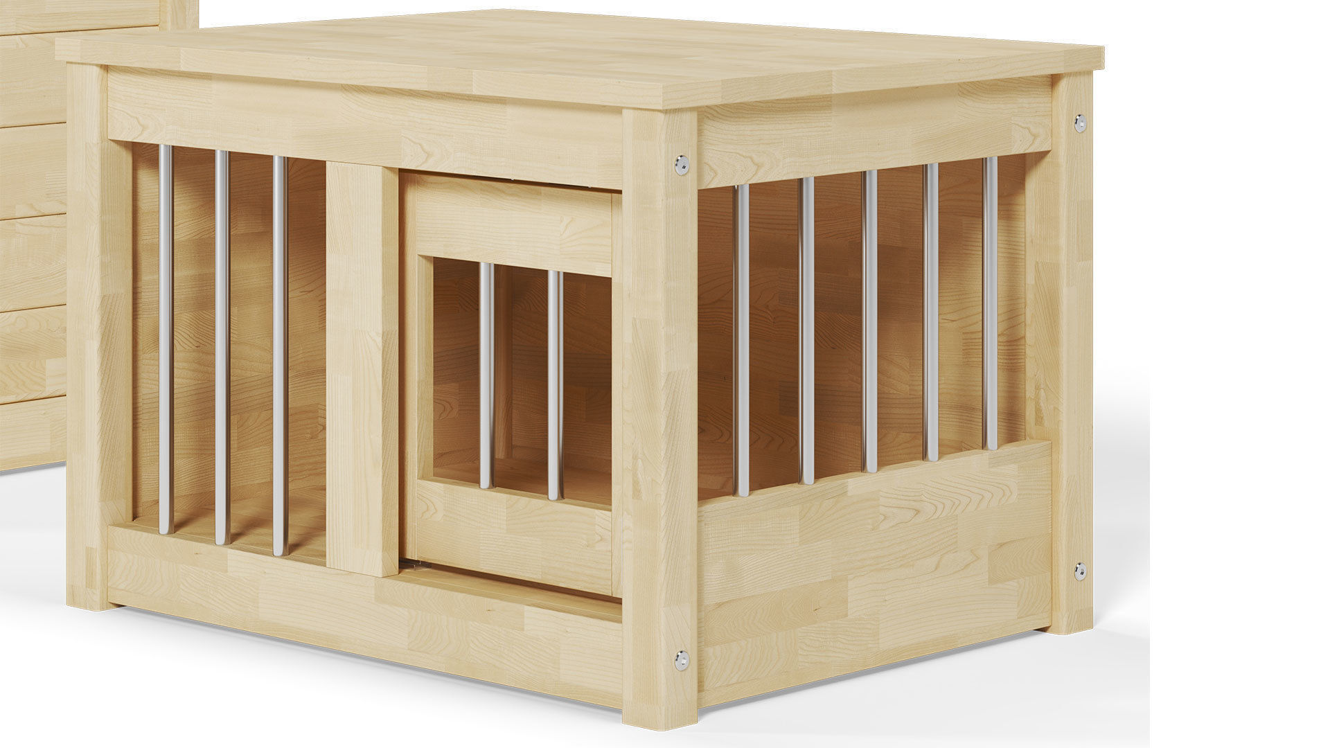 Dog kennel 3D model_5