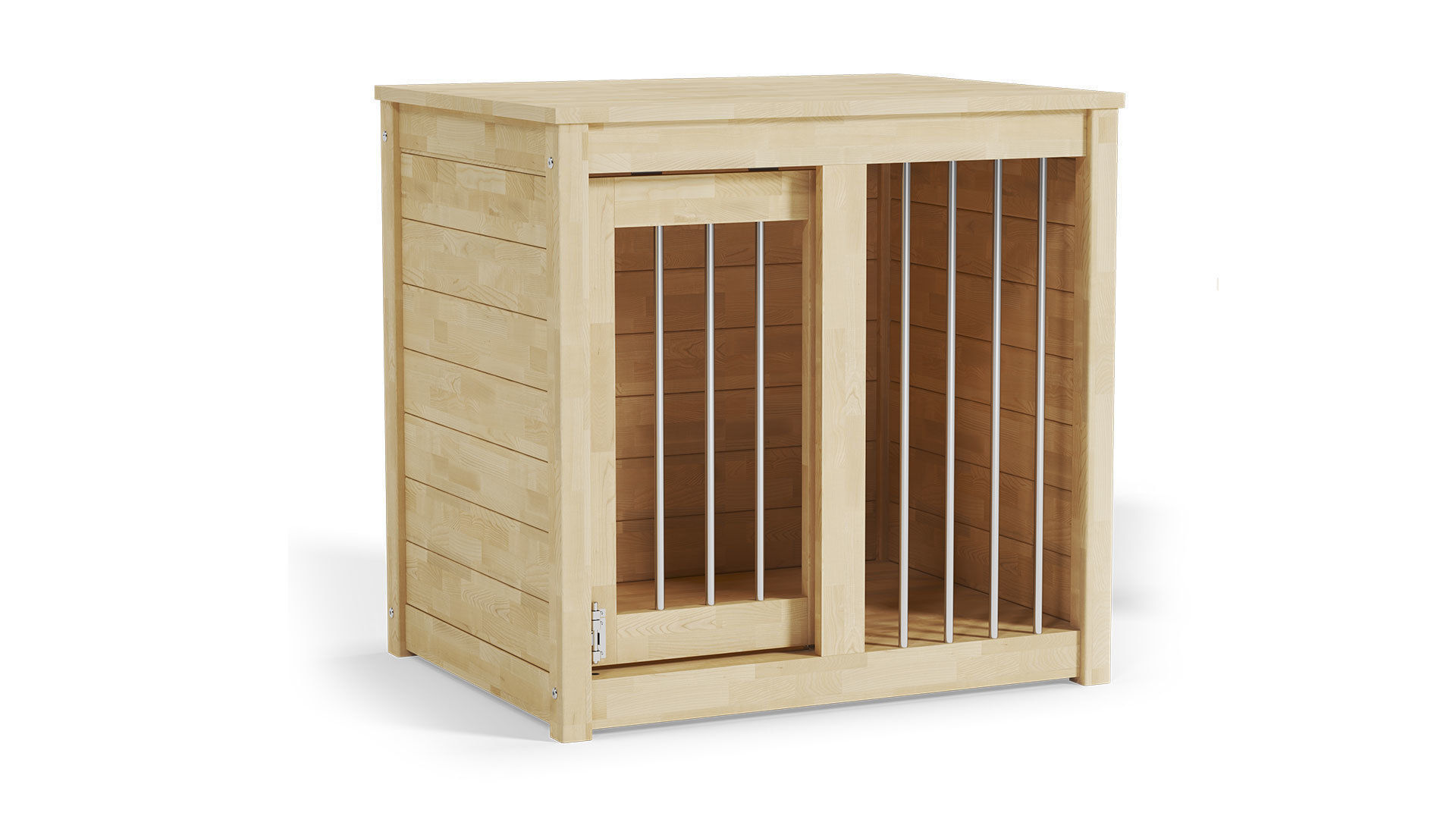 Dog kennel 3D model_3