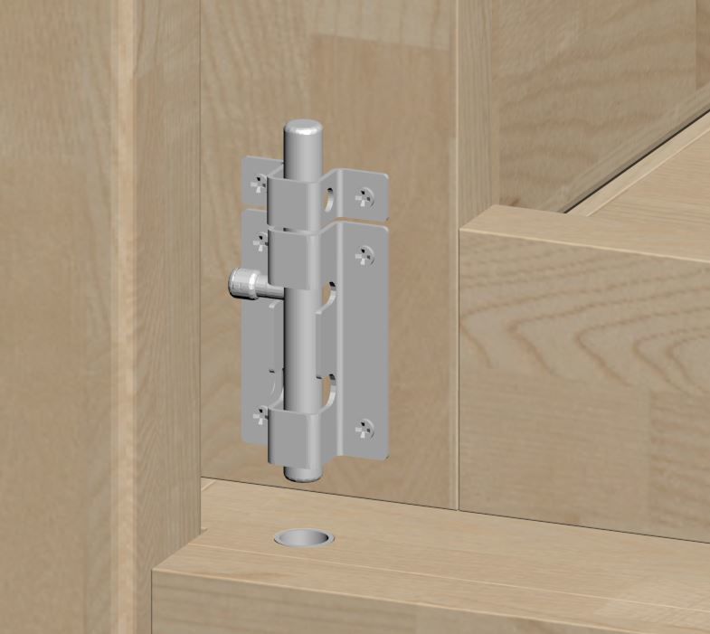 Dog kennel 3D model_43