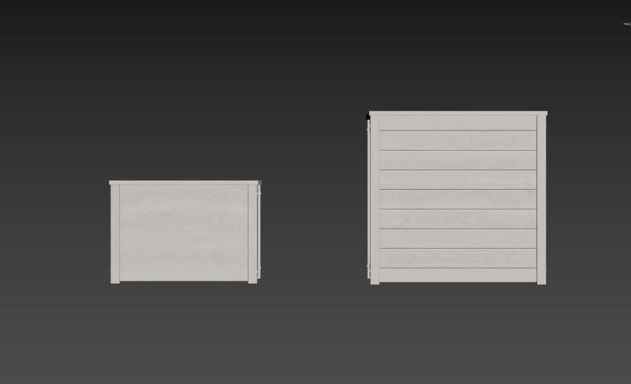 Dog kennel 3D model_25