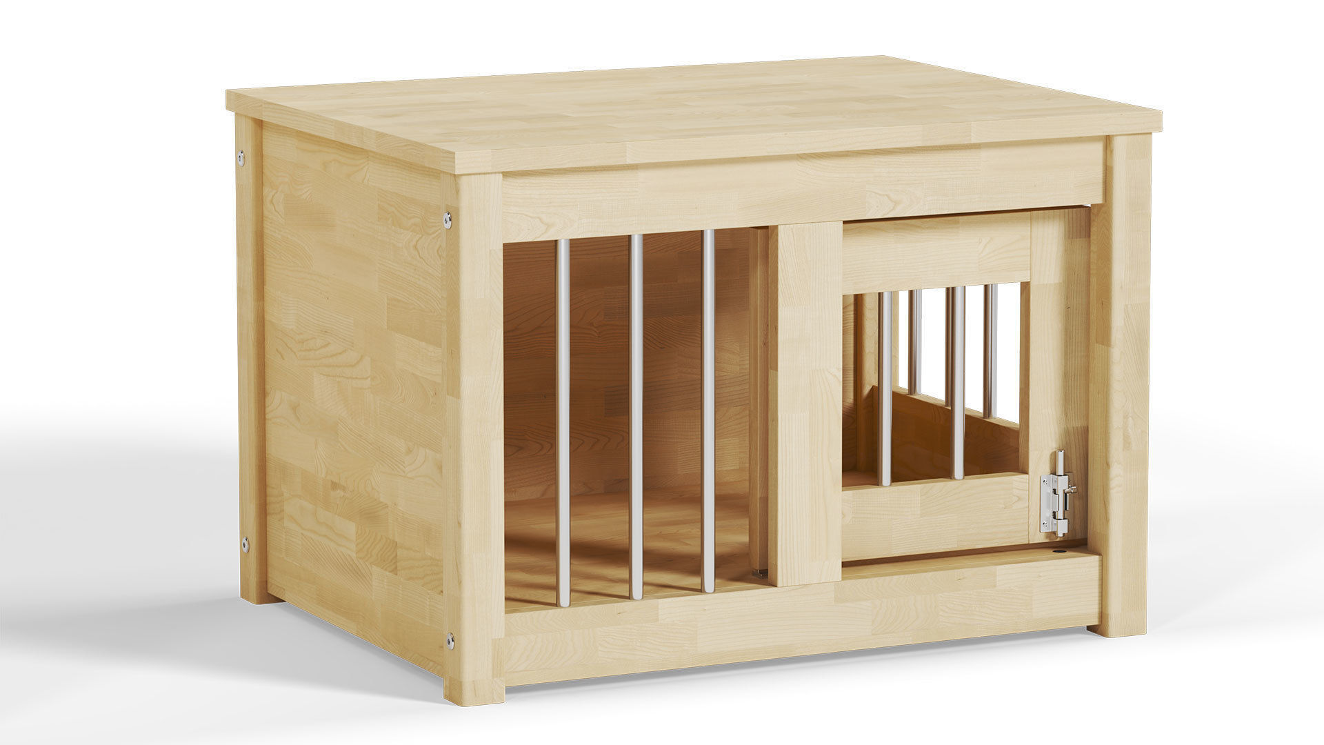 Dog kennel 3D model_4