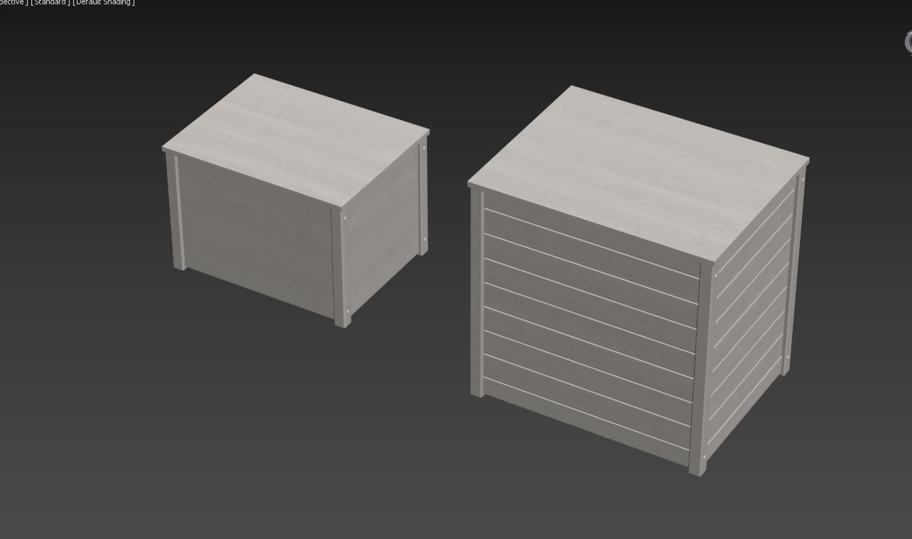 Dog kennel 3D model_24