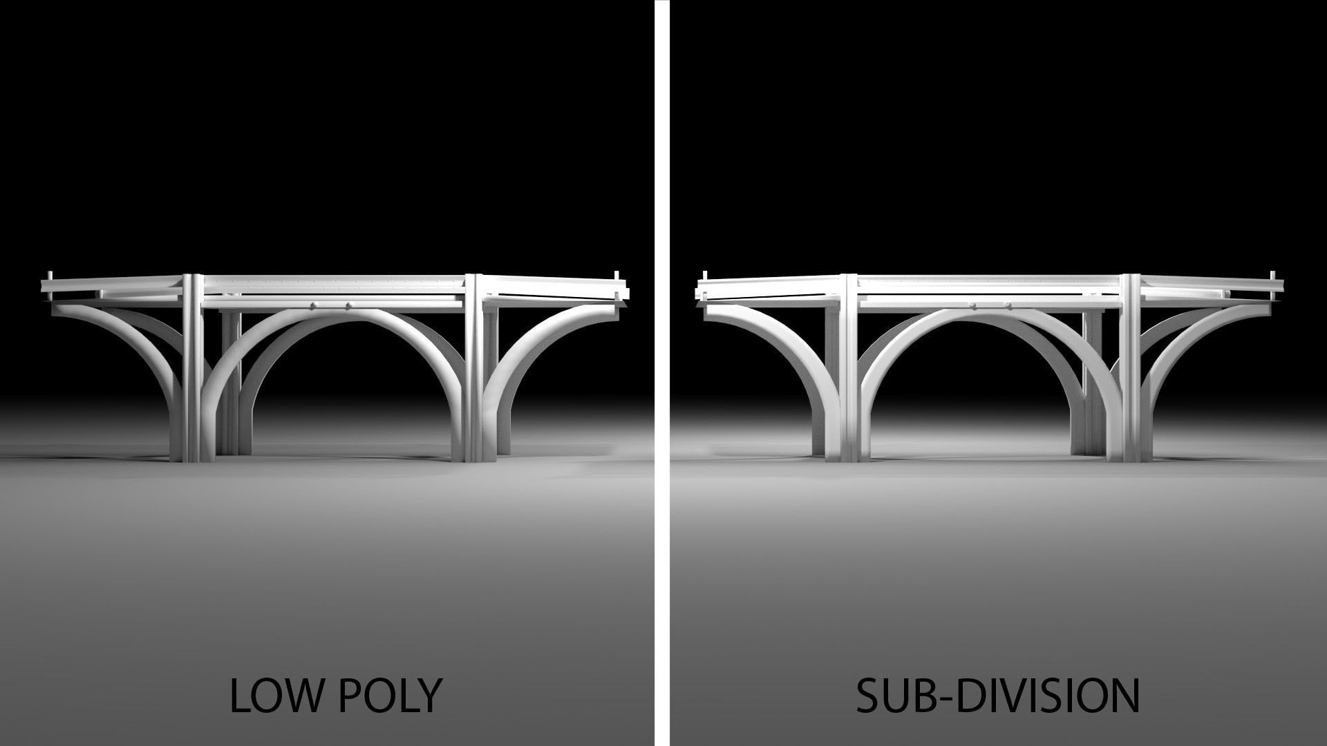 Steel Bridge 5 3D model_4