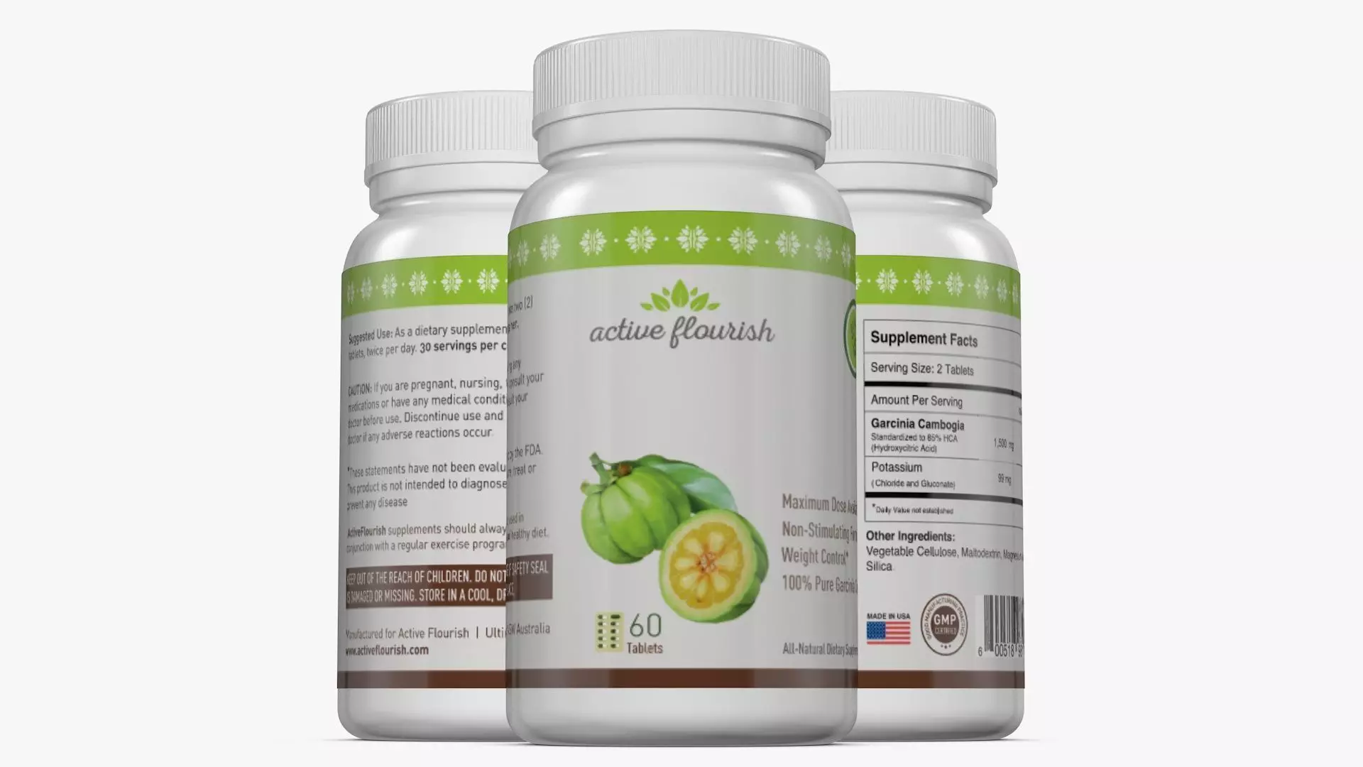 Vitamin Bottle 3D model_0