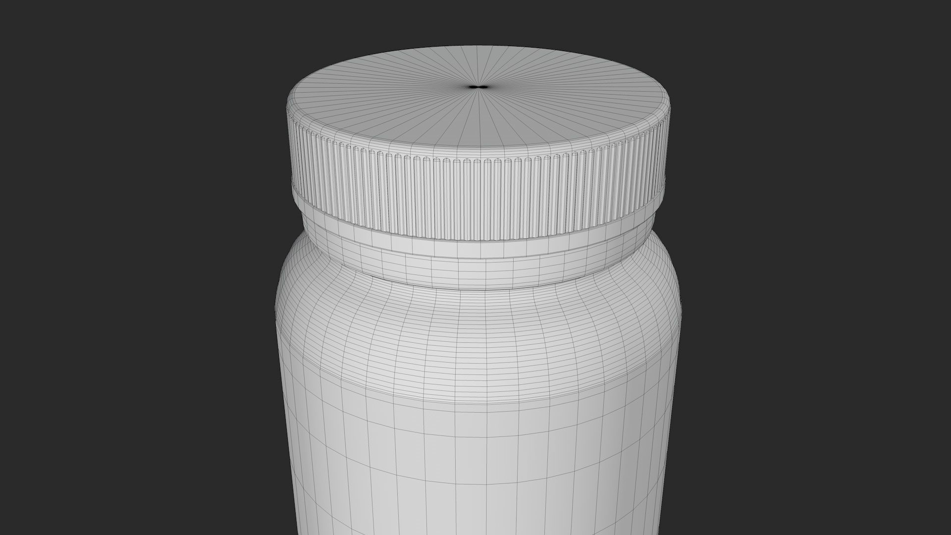 Vitamin Bottle 3D model_5