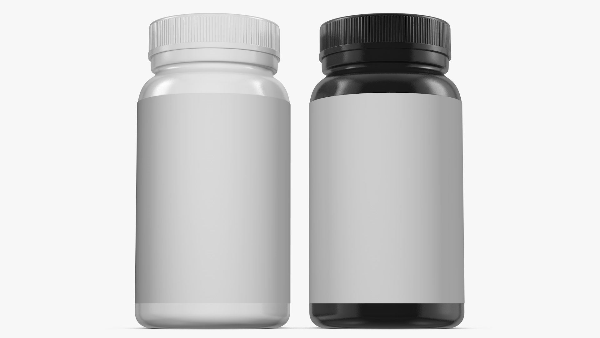 Vitamin Bottle 3D model_2