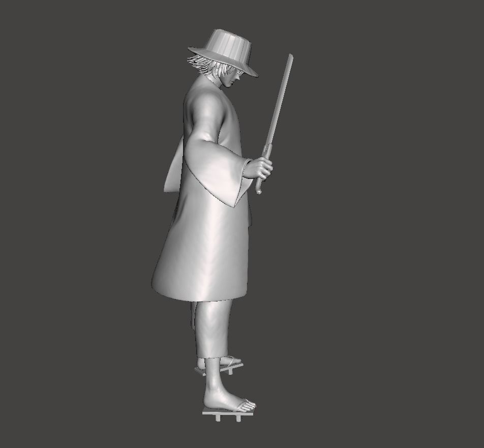 Kisuke Urahara 3D Model 3D print model_2