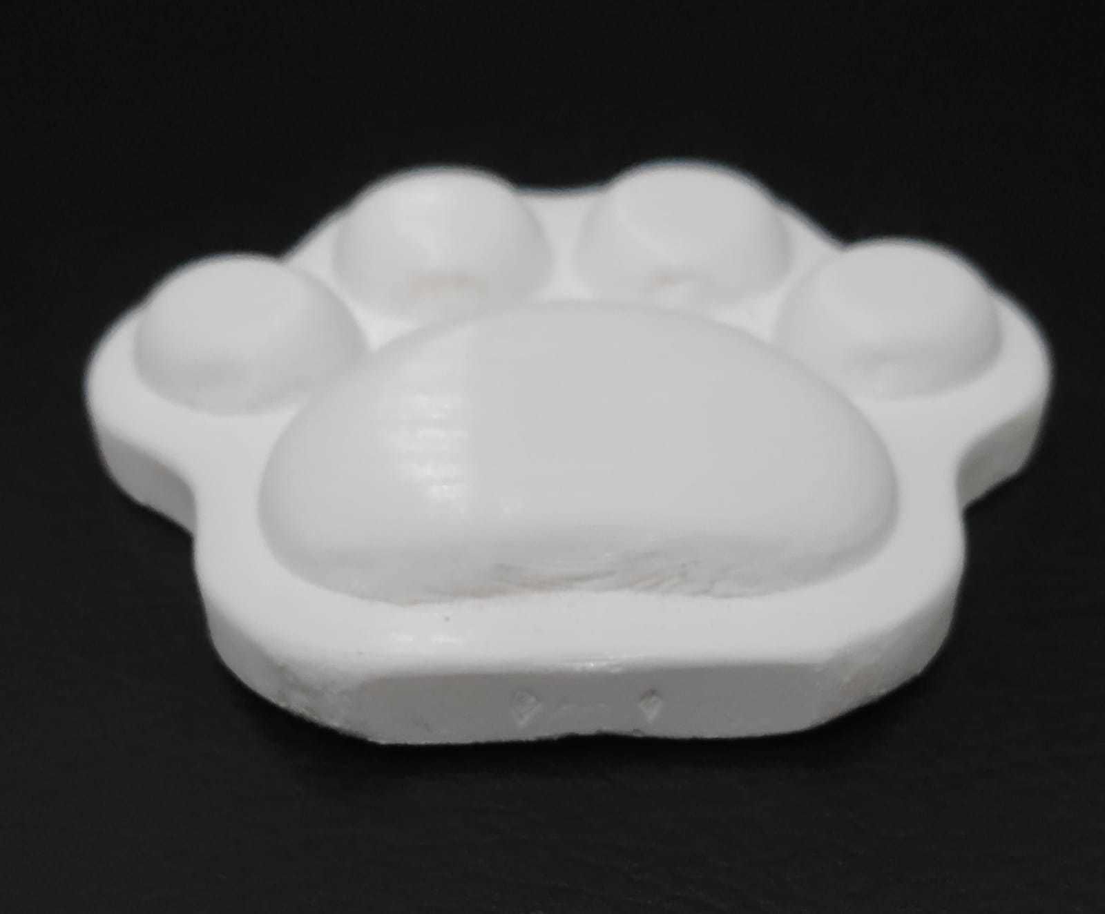 Paw Coaster 3D print model_6