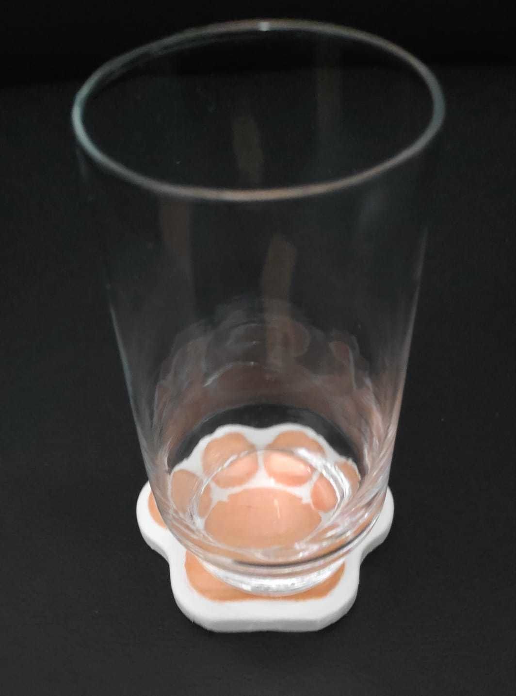 Paw Coaster 3D print model_12
