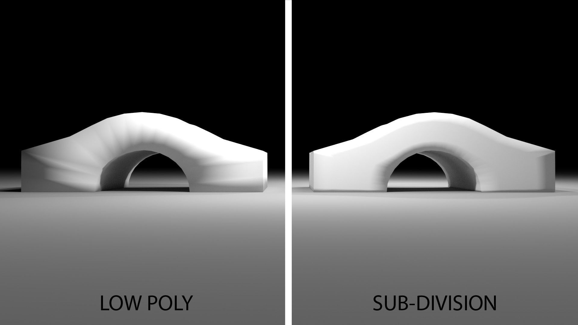 Stone Bridge 3 3D model_4