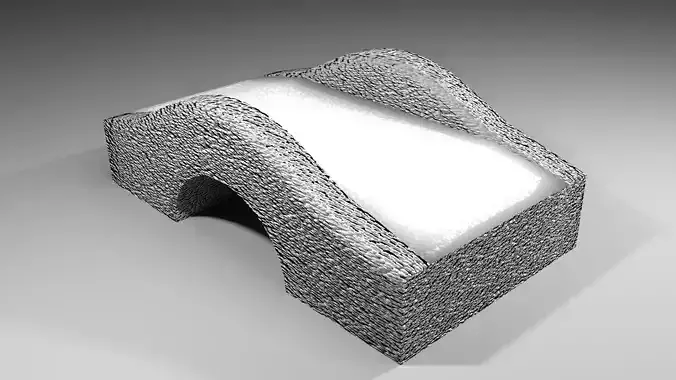 Stone Bridge 3 3D model