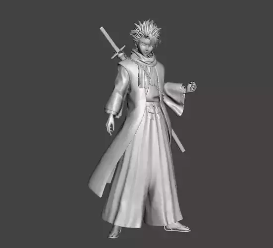 Hitsugaya Toshiro 3D Model 3D print model
