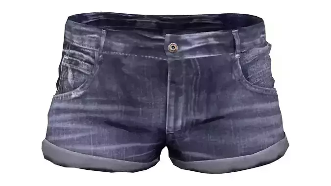 Ladies Denim Shorts V3