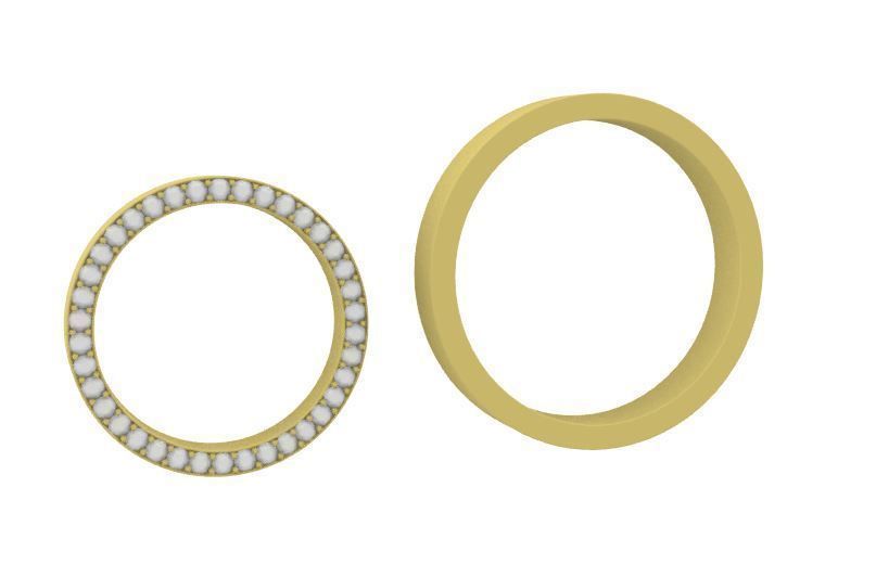 COUPLE BANDS 3D print model_7