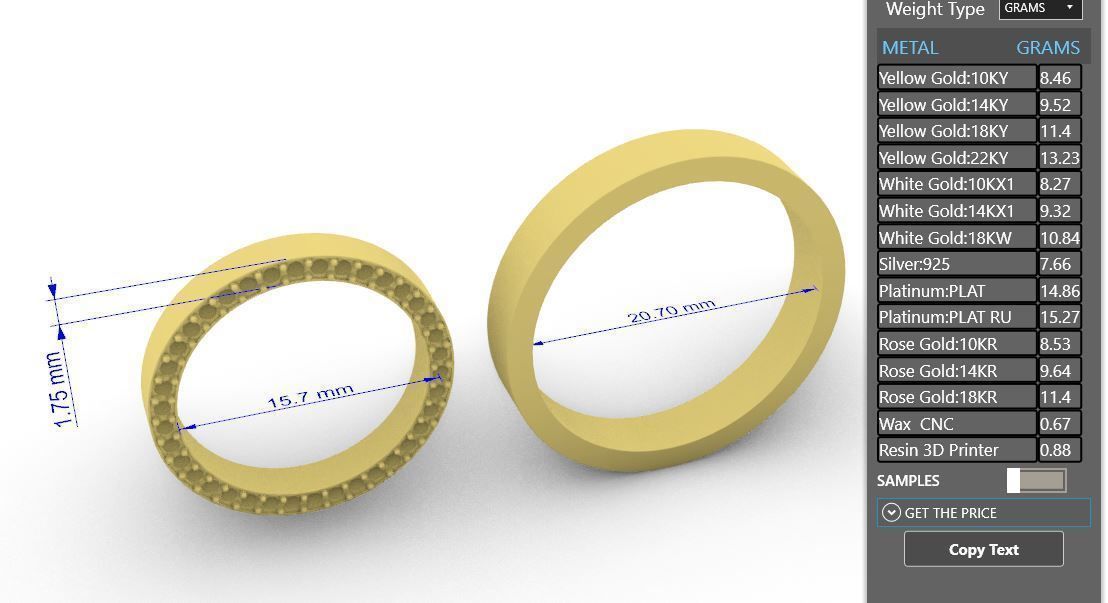 COUPLE BANDS 3D print model_12