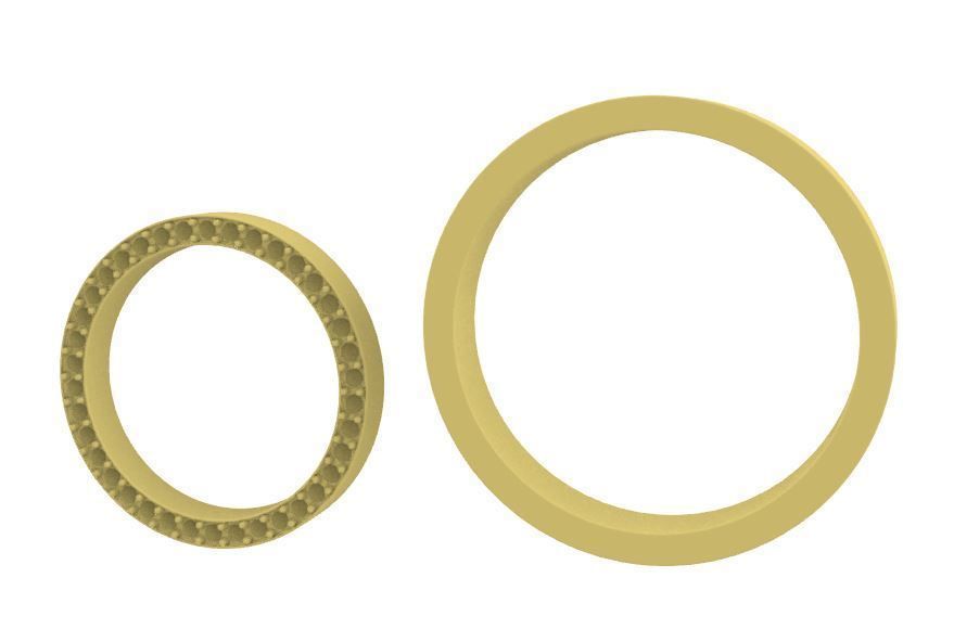COUPLE BANDS 3D print model_8