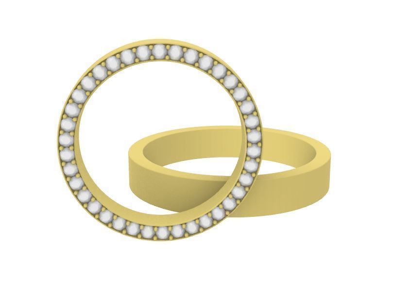 COUPLE BANDS 3D print model_9