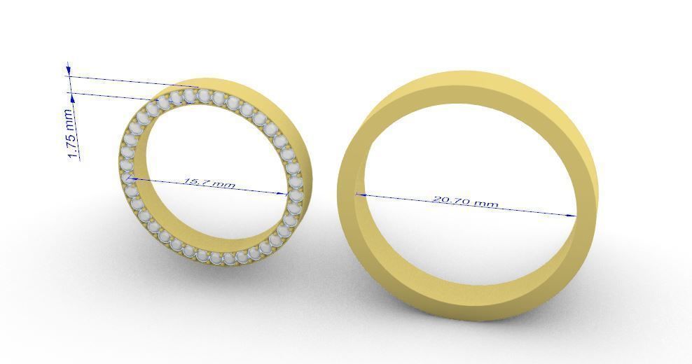 COUPLE BANDS 3D print model_11